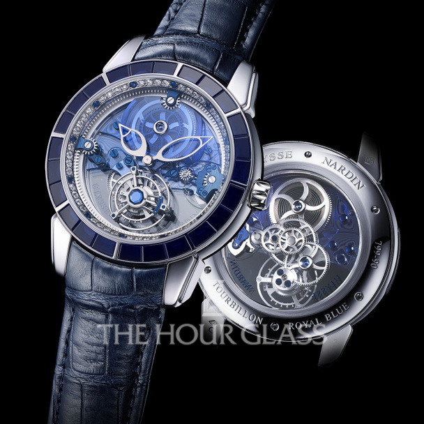 ユリス・ナルダン 希少古箱つき ULYSSE NARDIN 手巻きSS OH証明